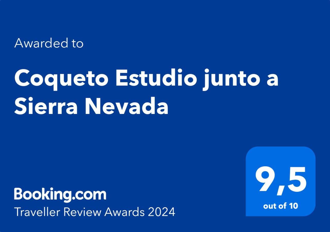 Coqueto Estudio Junto A Sierra Nevada Güéjar Sierra Zewnętrze zdjęcie